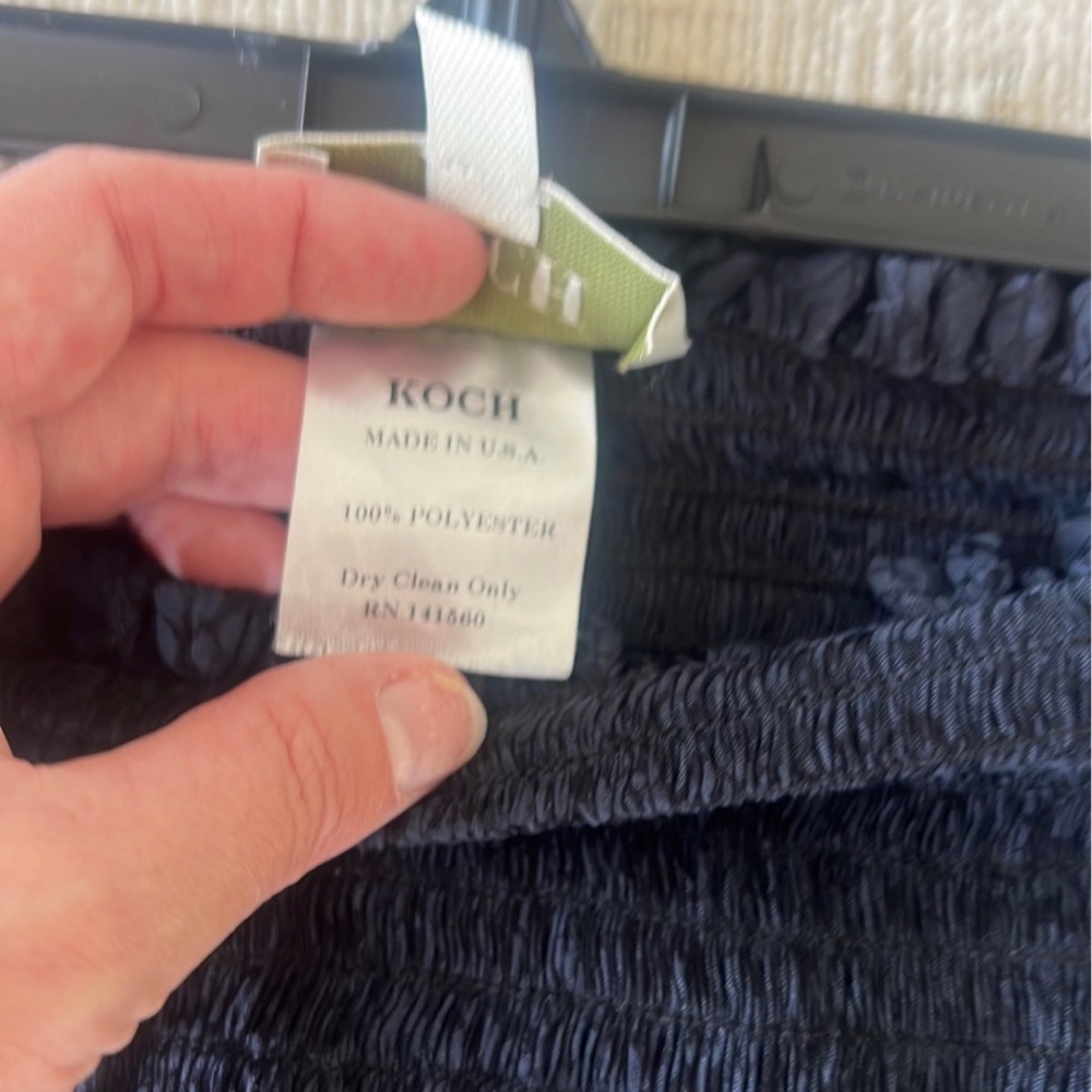 Koch Xs Navy And Black Python Skort Xs - image 5